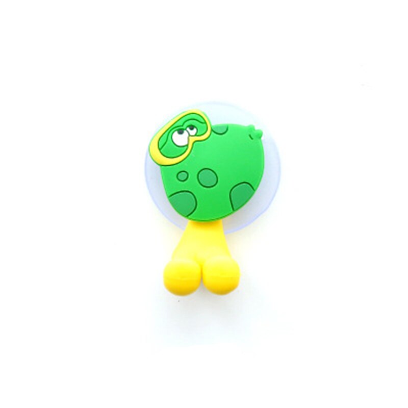 Kawaii, dibujo animado, Animal, adorable, ventosa, soporte para cepillo de dientes, Set de accesorios de baño, soporte de succión de pared, herramienta: B