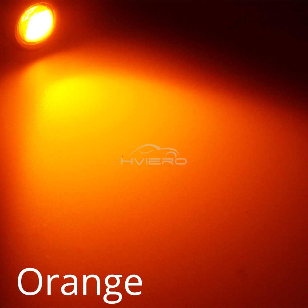 Luces antiniebla de estacionamiento de marcha atrás, 18mm, Auto DRL DC 12V, Led, ojo de águila, bombilla de carcasa plateada, lámpara de señal de giro de marcha diurna, respaldo, 1 Uds.: Cristal azul