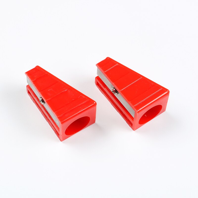 Kettu hymyilevä biljardi snooker vihjeet kärki teroitin työkalut musta/punainen värit biljarditarvikkeet