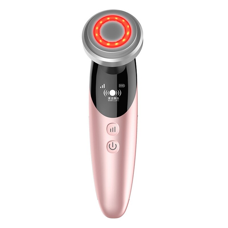 Ultrasonic EMS Tight V Face Shaping Clean Beauty Machine Facial Wrinkle Removal Home Essence Import Multi-Function Beauty Care: Default Title