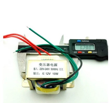 double 10W 12V transformer 220 v output double 24V supply