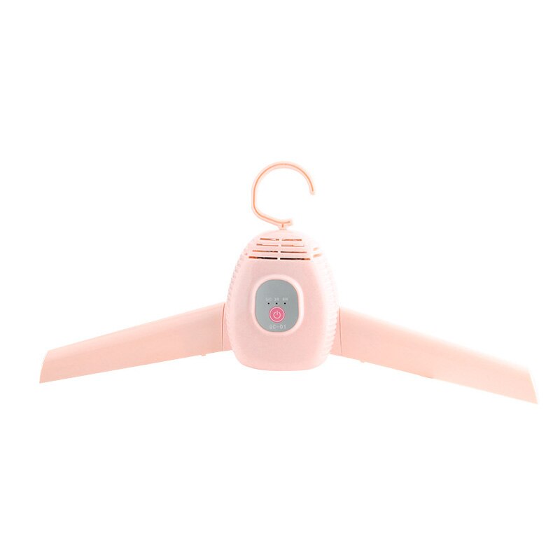 Sèche-linge électrique Portable, étagère à linge, cintre, 3h/6h, sèche-linge amovible, Machine, Air /froid, voyage à domicile: Rose / UK