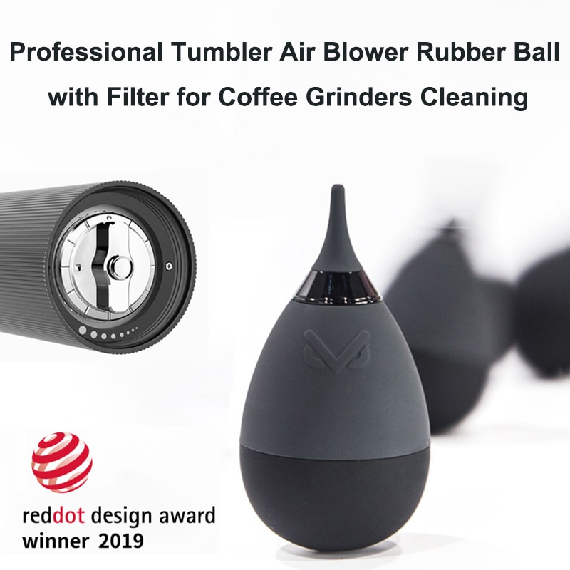 Professionele Tumbler Air Blower Rubberen Bal Met Filter Voor Koffiemolens &amp; Camera Lens Cleaning