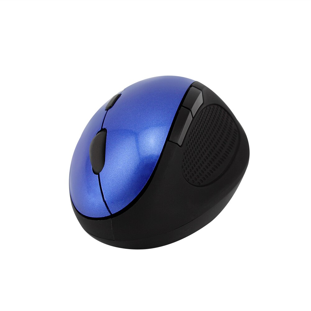 Verticale Ergonomische Muis Ergonomische Gamer Muis Kit Usb Oplaadbare Gaming 2.4G Draadloze Mause Voor Pc Laptop Notebook Computer: Blauw