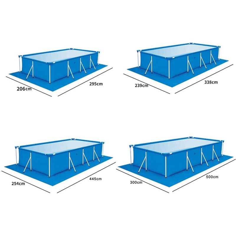 Zwembad Liner Pad Rond Zwembad Waterdicht Heavy Duty Onder Zwembad Vloer Liner Onderlaag Pad