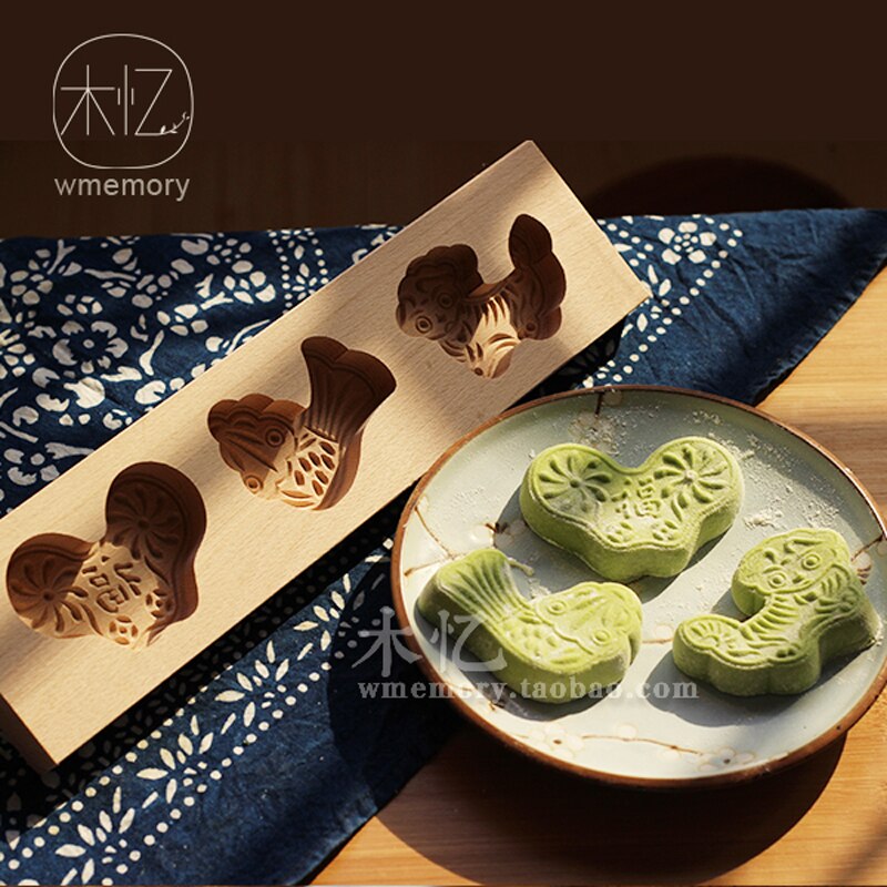 Bakvorm bakvorm antiaanbak bakkerij accessoires hout oven gereedschap milieuvriendelijke bakvorm set pasticceria thuis keuken  db60hp: Stijl 6