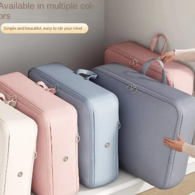 Large Capacity Travel And Family Dual-Use Down Jacket, Blanket Storage Bag, Compressed Clothing Storage Bag, Moving Packing Bag