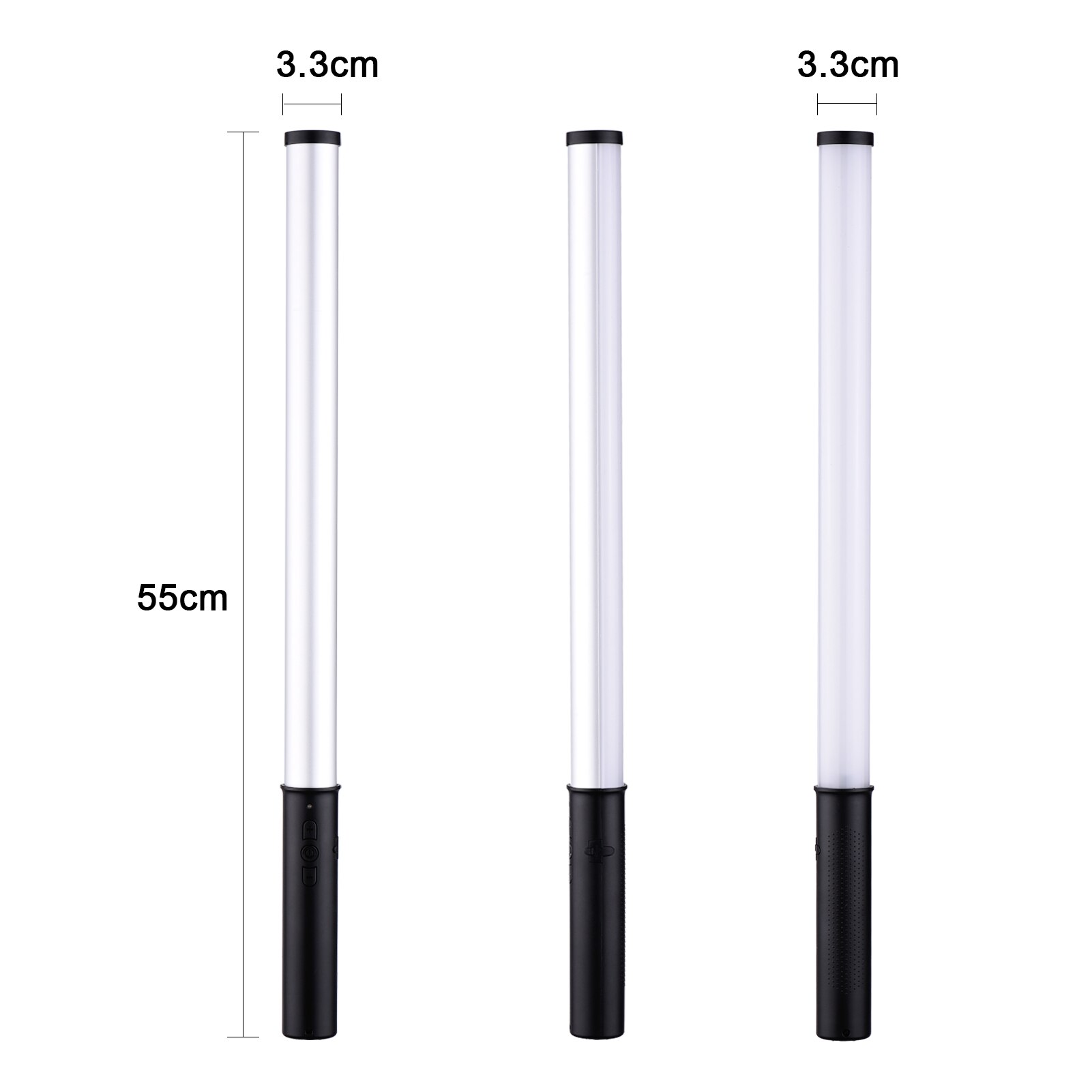 Andoer Rgb Led Video Licht Wand 10W 3000K-6000K 6 Kleuren 10%-100% Dimbare 150 kralen 1200LM Met 9 Effecten Afstandsbediening