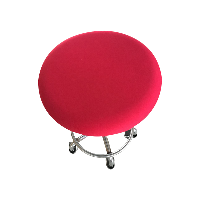 Ronde Stoel Cover Barkruk Cover Elastische Seat Cover Stoel Protector Effen Kleur Thuis Stoel Hoes Spandex Chaircover