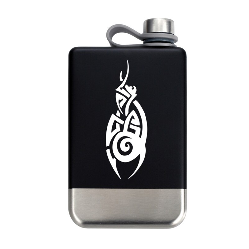 Heupfles Draagbare Reizen Alcohol Whiskey Fles Drank Flessen Voor Vriend: B