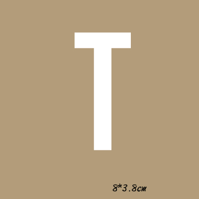Strijken Stickers Witte Letters Warmteoverdracht Ijzer Op Transfers Voor Kleding Applique Thermische Sticker Op Kleding Thermo Patches: green
