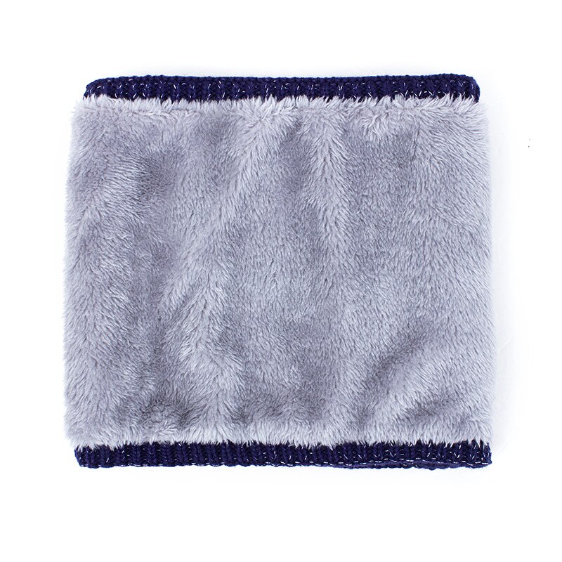 Children Winter Warm Knitted Ring Scarves Baby Kids Thick Super Elastic Knit Mufflers Girls Boys Children Neck Warmers Unisex