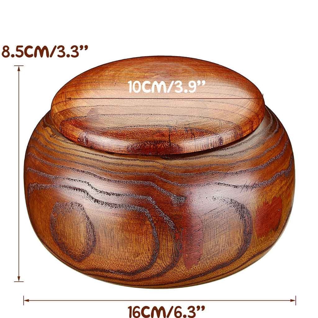 Houten Garen Kom Houder Strengen Breien Haak Draad Opbergdoos Met Deksel Opslag Houder Voor Thuis Leveranties Thuis Opslag Kommen