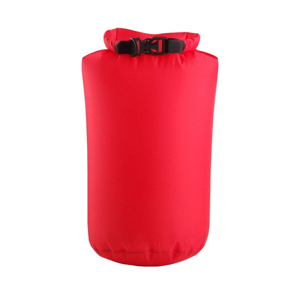 Outdoor Waterdichte Dry Bag Sack Zwemmen Rafting Kajakken Rivier Trekking Drijvende Canoing Varen Kleding Storage Pack: Red 8L