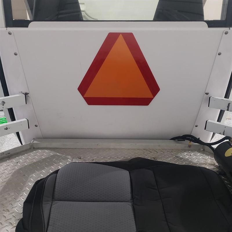 1Pc Slow Moving Car Sign Rear Reflector Board Warning Reflective Boards for Car