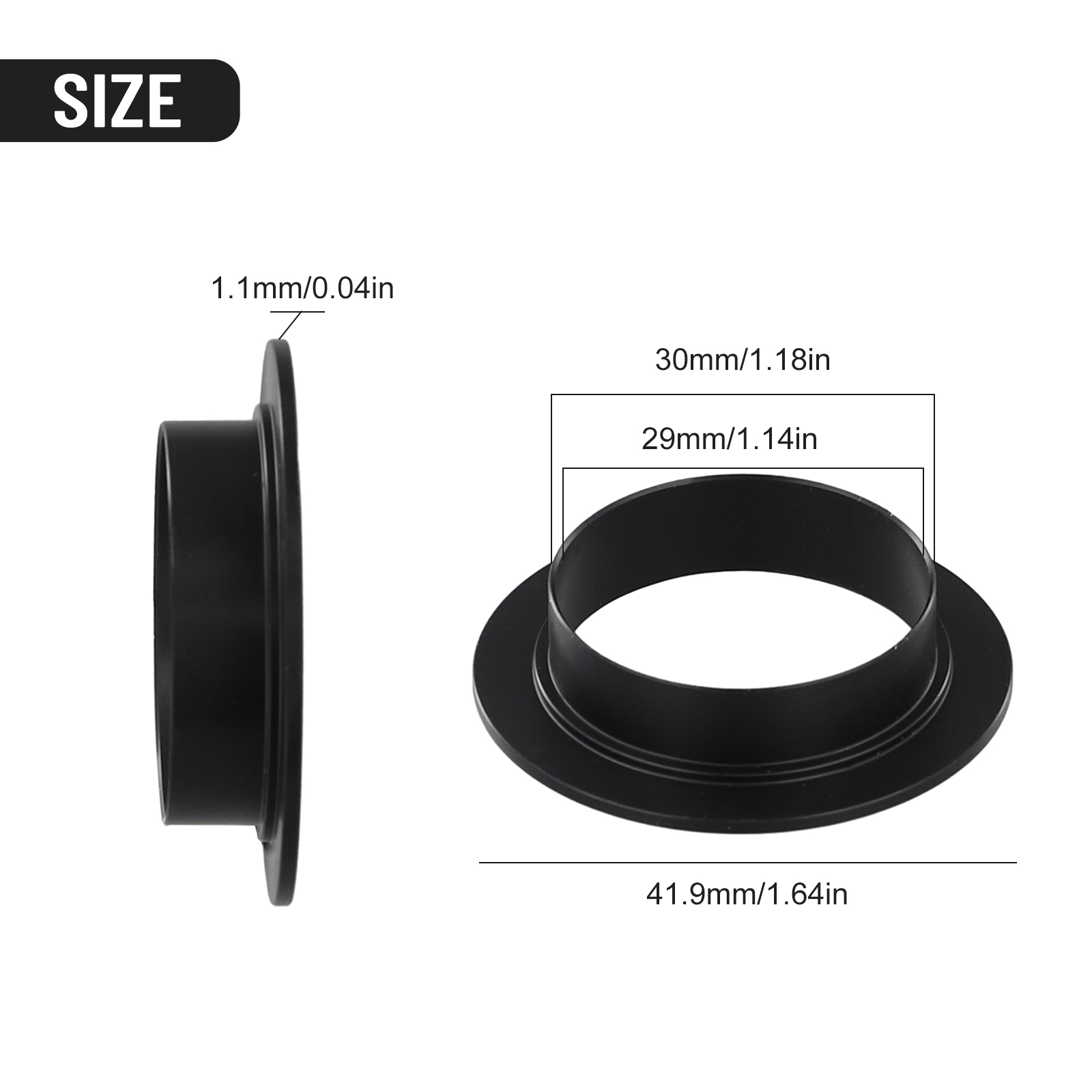 1pc Fahrrad Tretlager Adapter Fahrrad Seite Abdeckung Patcher Für DUB Für BSA BB Fahrrad Tretlager Adapter Zubehör: Rot