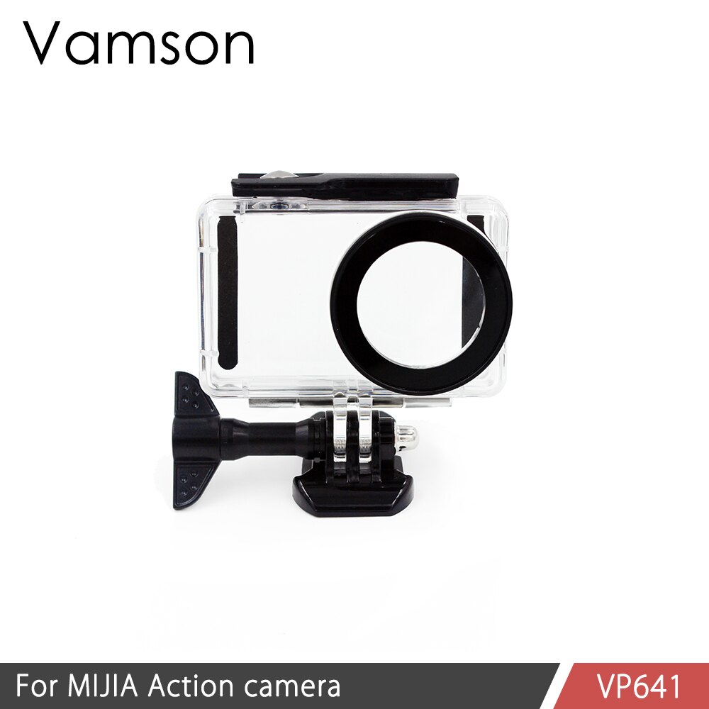 Vamson for Xiaomi mijia Accessories 45m Waterproof Housing Underwater Diving Case for MI jia 4K VP641