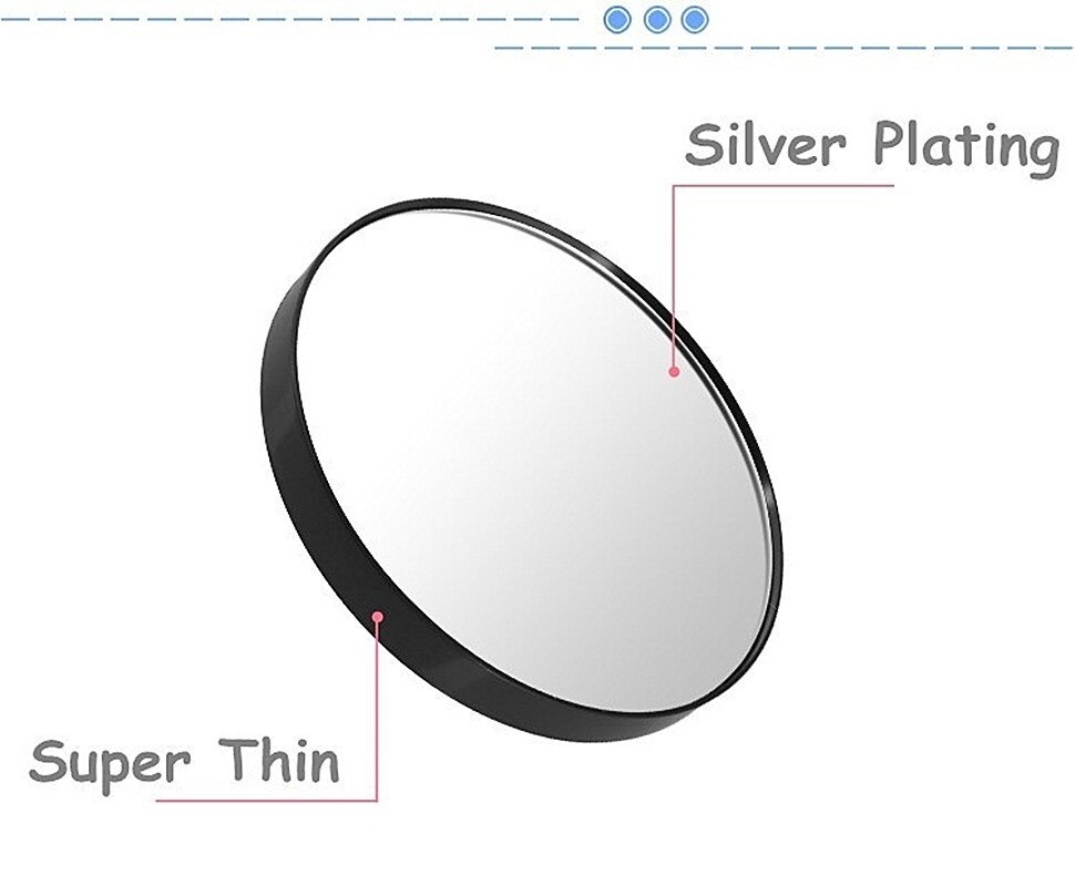 Makeup Mirror 3X/5X/10X/15X Magnifying Glass Mirrors Cosmetics Mirror With Suction Cup Women Beauty Makeup Tool Girl Boy