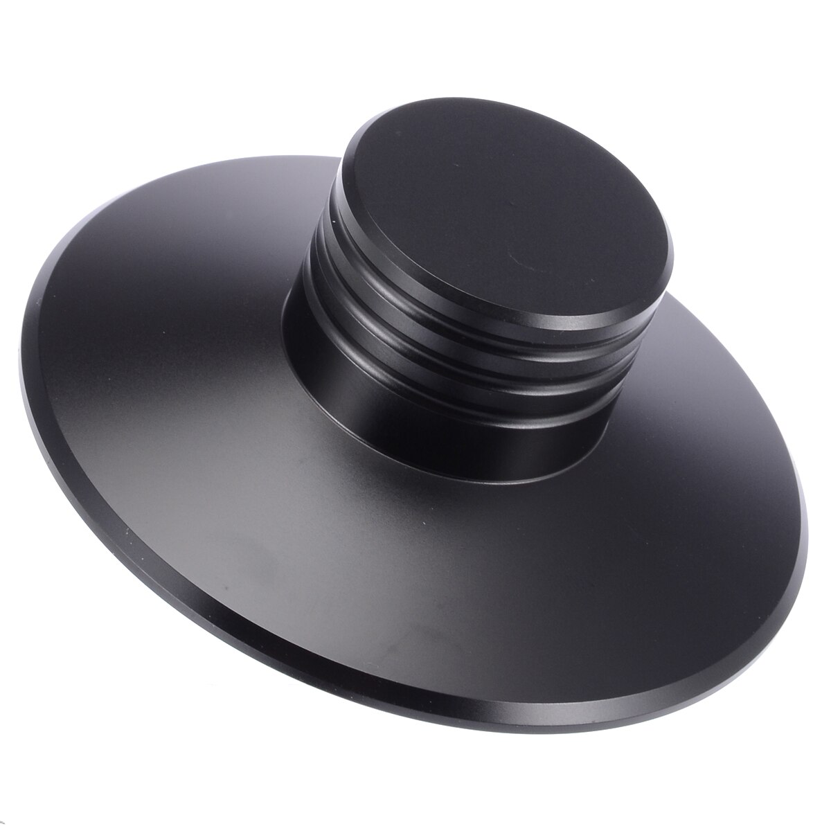 Aluminum Disc Stabilizer Turntable Parts LP Vinyl Record Turntable Weight Clamp for LP Vinyl Record Player CD Player Chassis