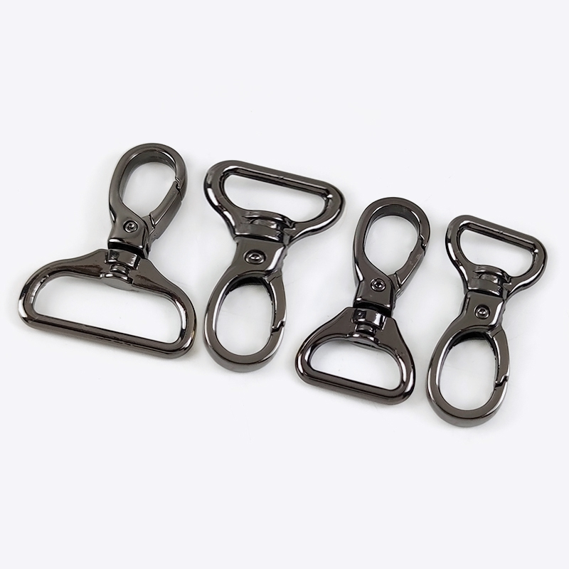 2/4/10Pcs 15/20/26/32mm Metal Strap Buckles for Bag Swivel Lobster Buckle Webbing Keychain Carabiner Hook Clasps DIY Accessories: 10# / Antique Copper