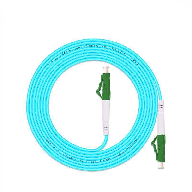 5pcs 3 Meters LC-LC Patch Cord Multi-Mode OM3 10G Fiber Cable Multimode Simplex Fiber Optical Jumper Patch Cord: LC APC LC APC