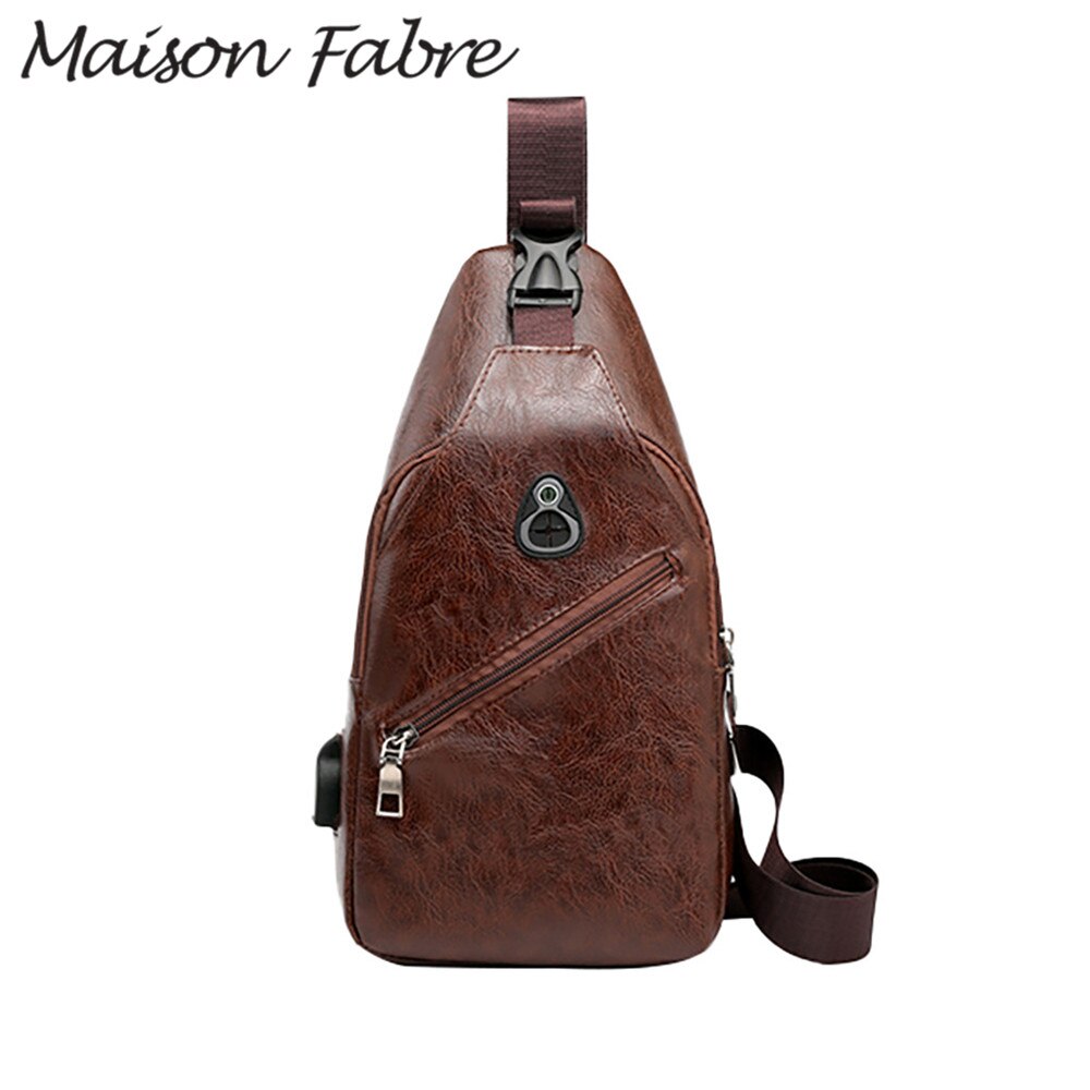 Maison Fabre Tasche Dame brust tasche leder handtasche Reißverschluss telefon Dame umhängetasche Bote Sommer Damen Kleine Brust tasche: BW