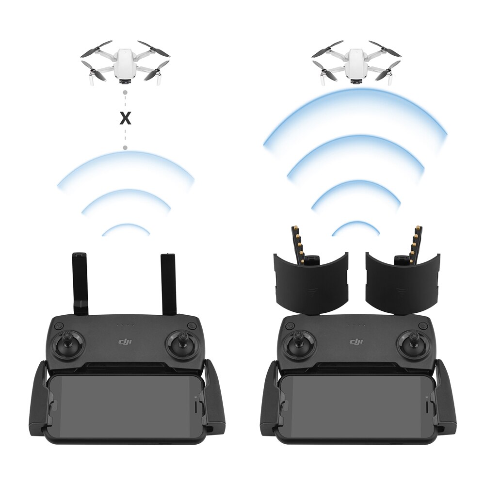Yagi antenne signal booster til mavic mini pro zoom spark air fimi  x8 se drone fjernbetjening range extender forstærker