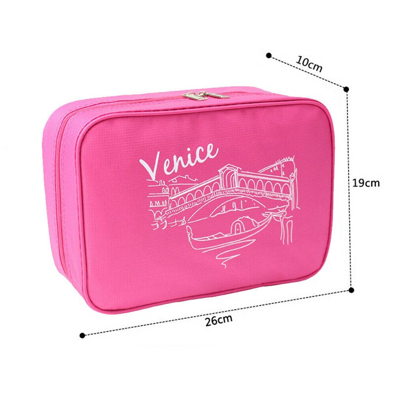 Impermeabile di Trucco Cosmetico Borsa Da Toilette Caso Appeso Sacchetto Wash Dell'organizzatore Di Immagazzinaggio Borse Da Viaggio