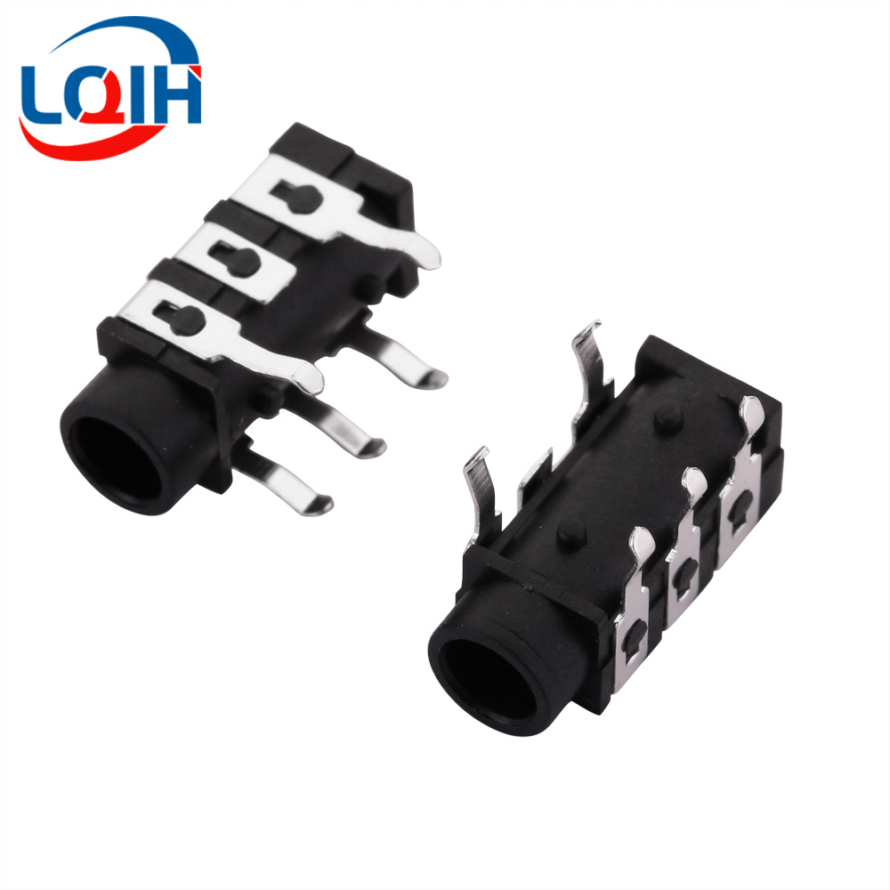 3.5MM gniazdo słuchawkowe audio-wideo żeńskie dwukanałbyć winnym gniazdo stereofoniczny gniazdo Jacek stereofoniczny lutowane robić montażu na panelu PJ-320 PJ-327 PJ-391: Kości słoniowej