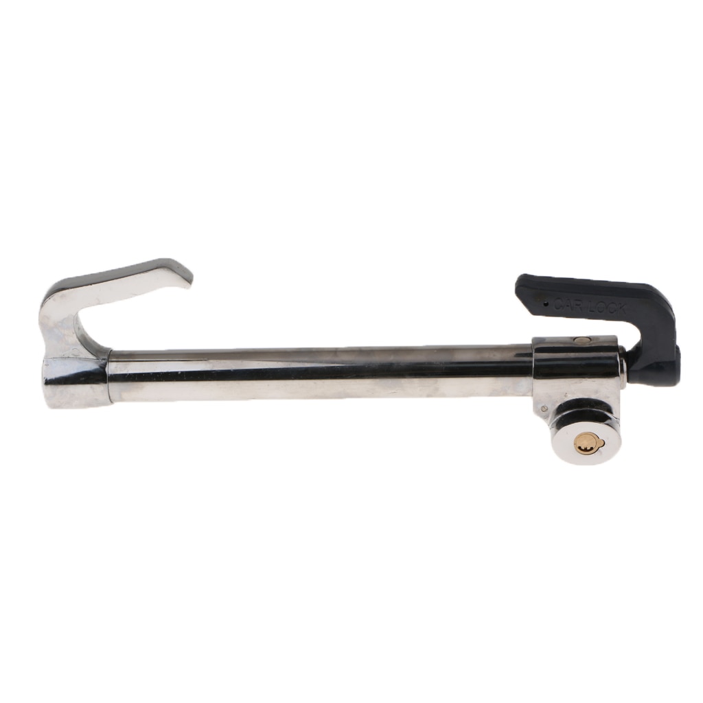 Car Security Anti-theft Steering Wheel Lock Adjustable 14'' Length With 3Keys