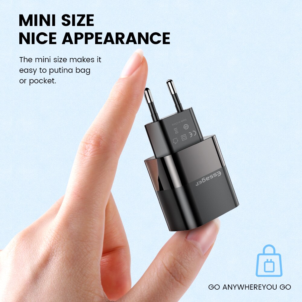 Essager Usb Charger Type C Voor Iphone 13 12 Fast Charger Usb C Quick Charge Voor Samsung Xiaomi 20W wall Charger Adapter