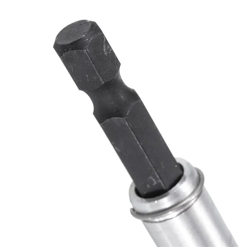 Broppe CR-V 80Mm Verstelbare Schroevendraaier Bit Verlengstuk 1/4 Inch Hex Shank Quick Connect