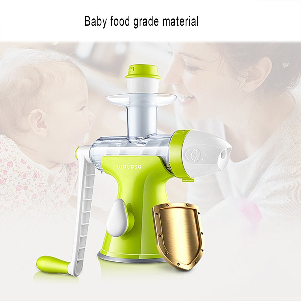 Multifunctional Manual Juicer Fruit Vegetable Tool Ice Cream + Handy Squeezer Natural Health Kitchen Accessories