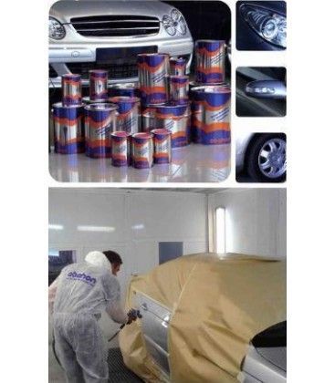 Zwart Epoxy Primer 2K-iron En Aluminium-1,2Kg