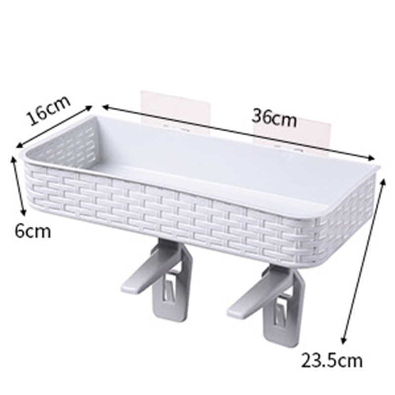 Badkamer Plank Rekken Gratis Punch Muur Wc Muur Hanger Badkamer Wc Plastic Wc Magazijnstelling