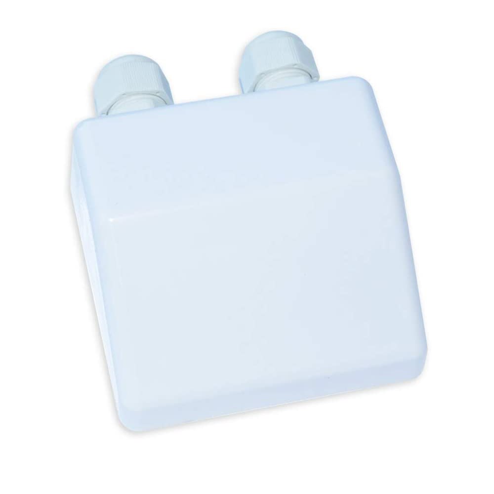 Solar Panel Mounting Brackets Flat Roof Mount Kit Aluminum Bracket Installation Accessories / ABS Solar Double Cable Entry Gland