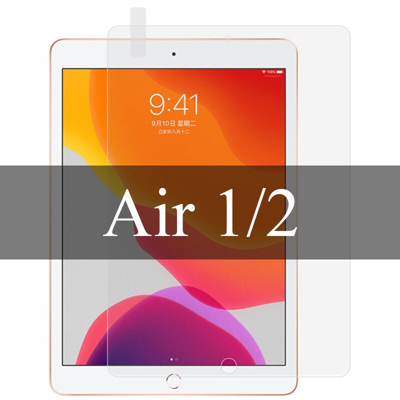 Tempered Glass For iPad Air 4 10.9" Pro 11 Screen Protector For iPad 10.2 Air 1 2 Mini 4 5 Protective Film Glass: air 12