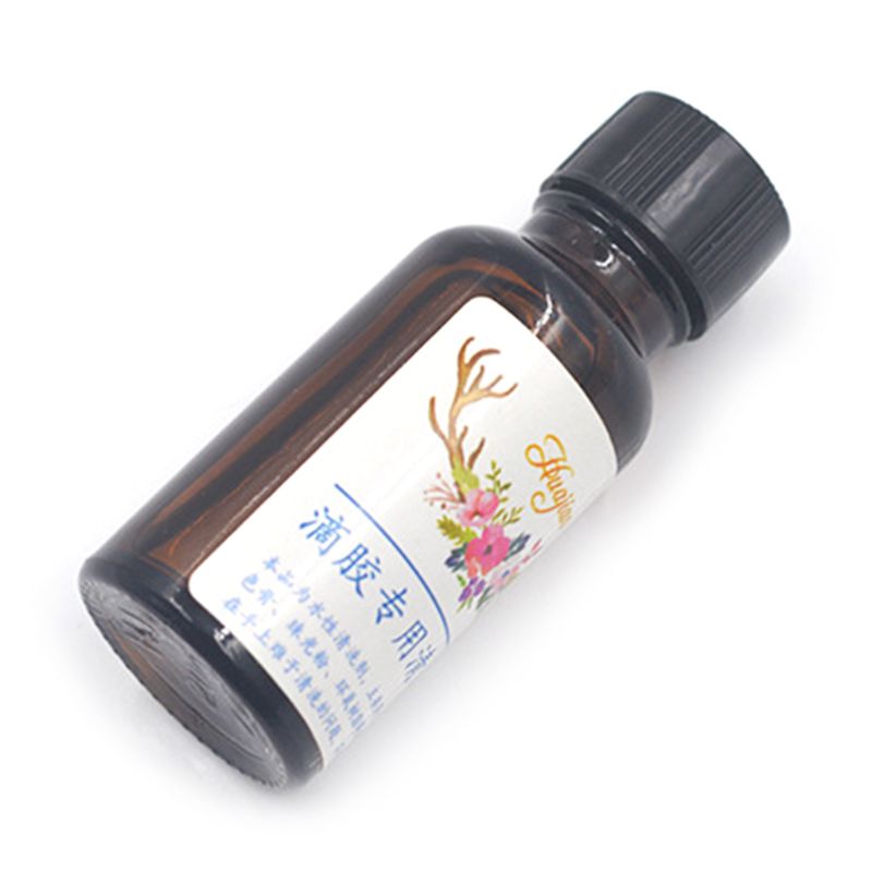 Liquid AB Glue Debonder Adhesive Remover Removal Cleaner Bottle Kit with Brush Household Supplies 425D