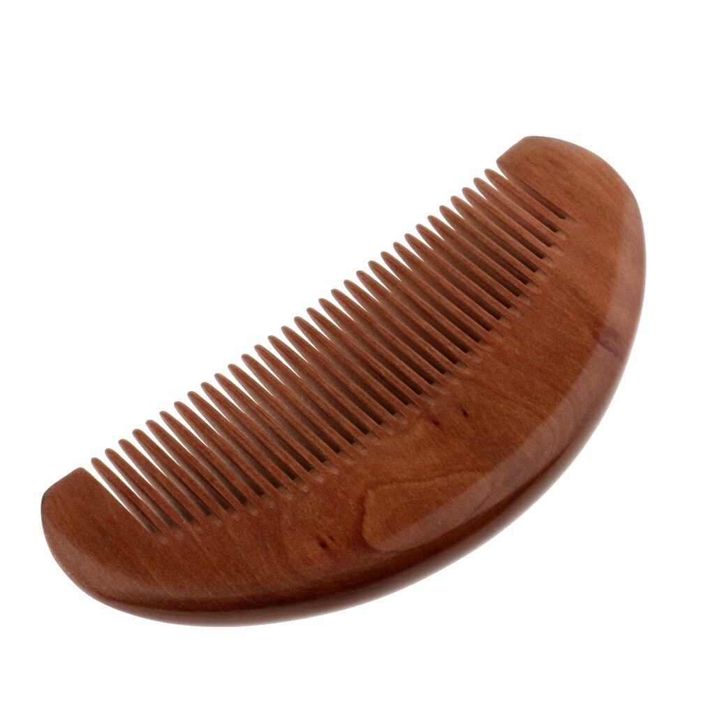 Peachwood Comb Anti-Static Hair Care Detangling Comb Head Massage Fine Teeth