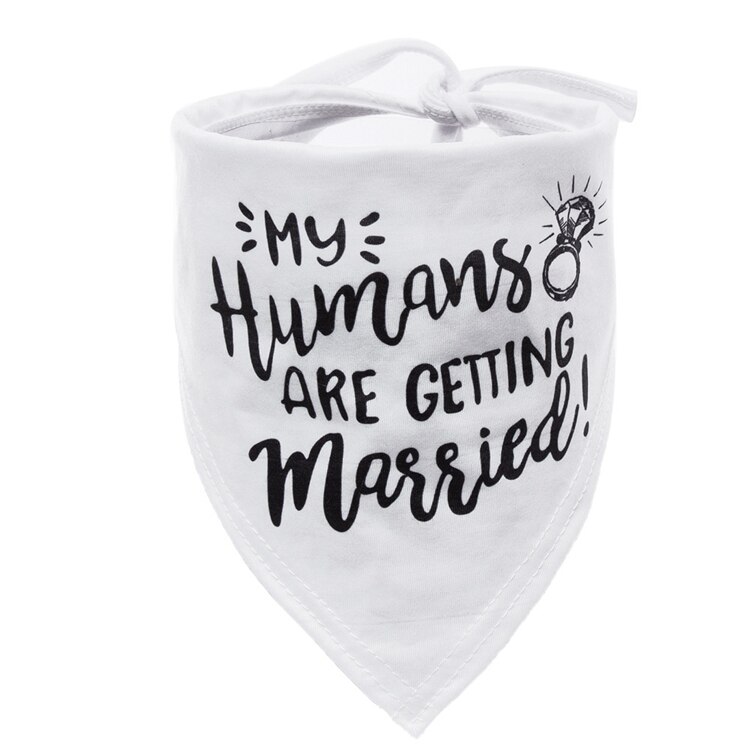 Bandana para mascotas, perros blanco Día de San Valentín Baberos triangulares Collar perro boda accesorios pañuelo de gato para cachorro perros pequeños gatos: Black