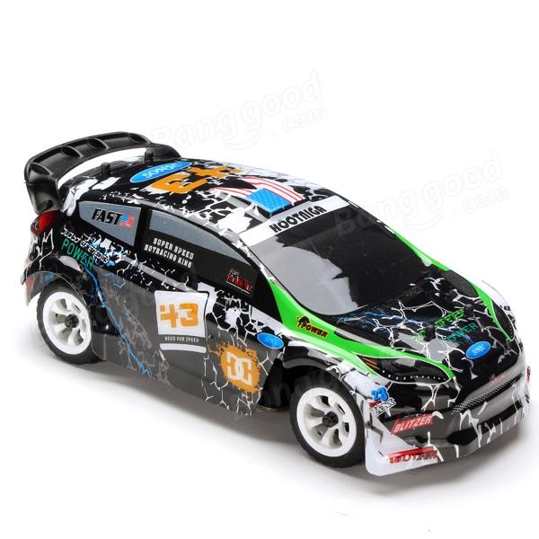 Wltoys K989 1/28 2.4G 4WD brossé RC télécommande voiture de rallye RTR avec émetteur