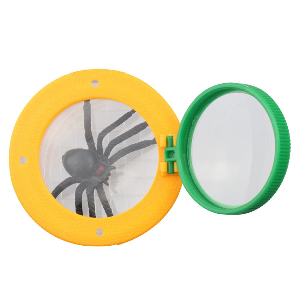 Home Magnifying Glass Children Cylindrical Crawler Spider Box Magnifying Glass Magnifier Children's Learning Insect Observer