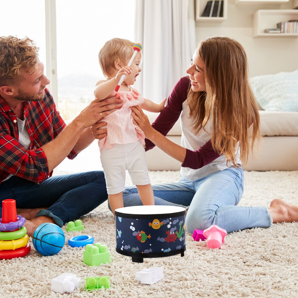 Early Educational Musical Instrument Drum Kids Beat Instrument Hand Drum