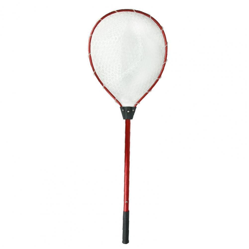 Landing Net Bold Rod Fast Dry Corrosion Proof ABS Durable Fish Landing Net for Fisherman: Red
