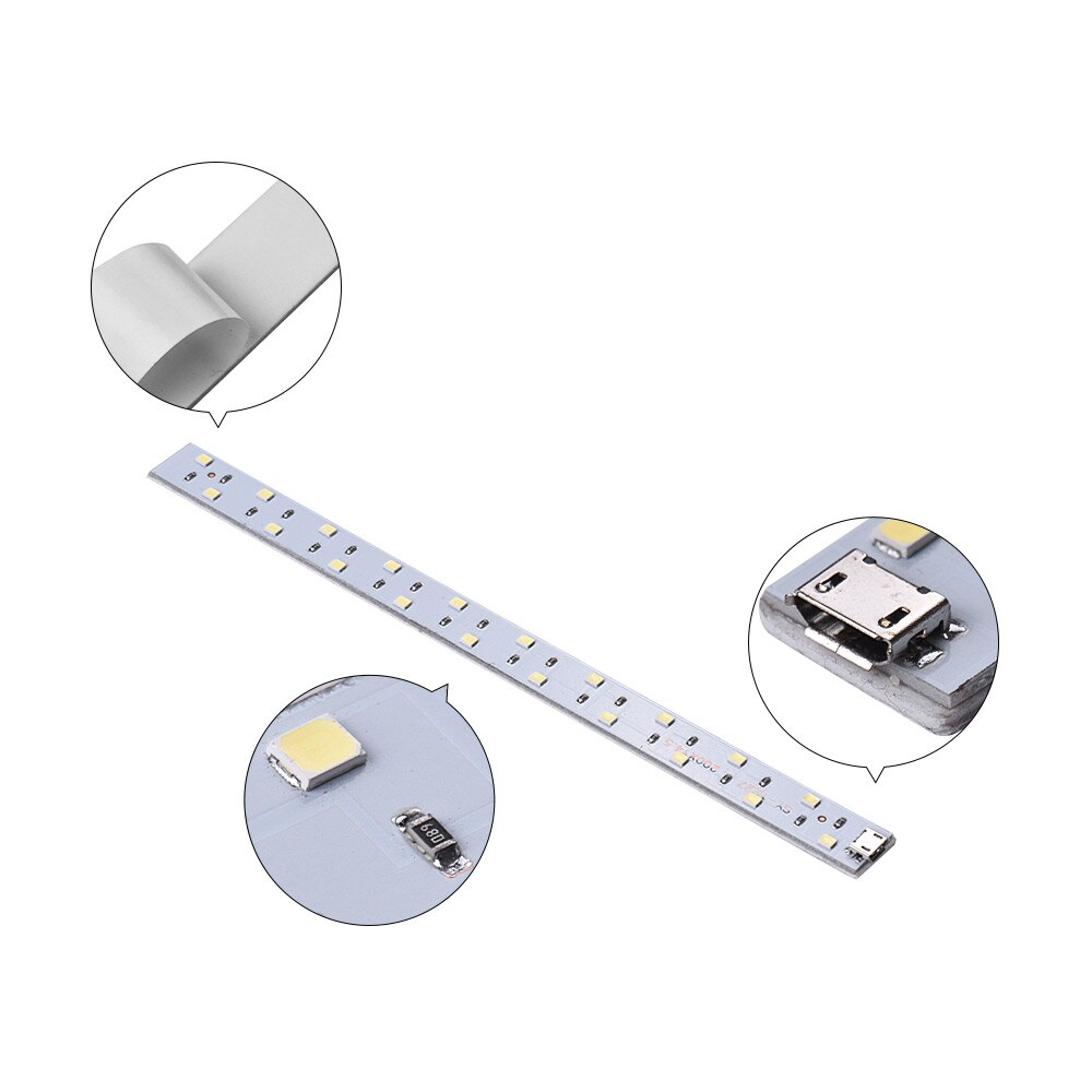 Andoer 20 30 35 Led Light Strip Voor Foto Studio Verlichting Softbox Draagbare Lightbox Tent Foto Acceseries