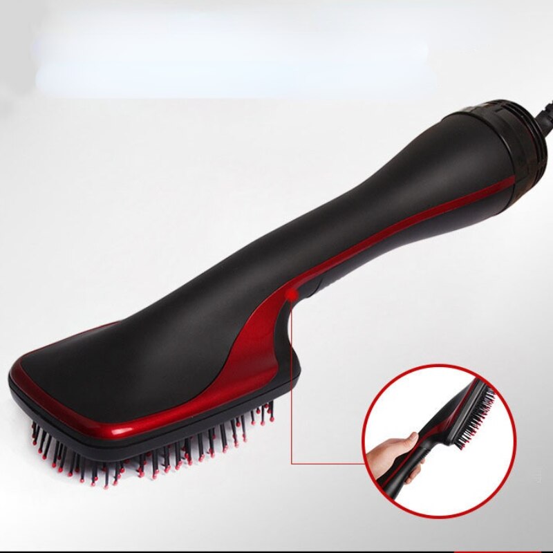 Brosse à Air One Step pour femmes, sèche-cheveux électrique pour lisser les cheveux, brosse soufflante pour coiffer les cheveux