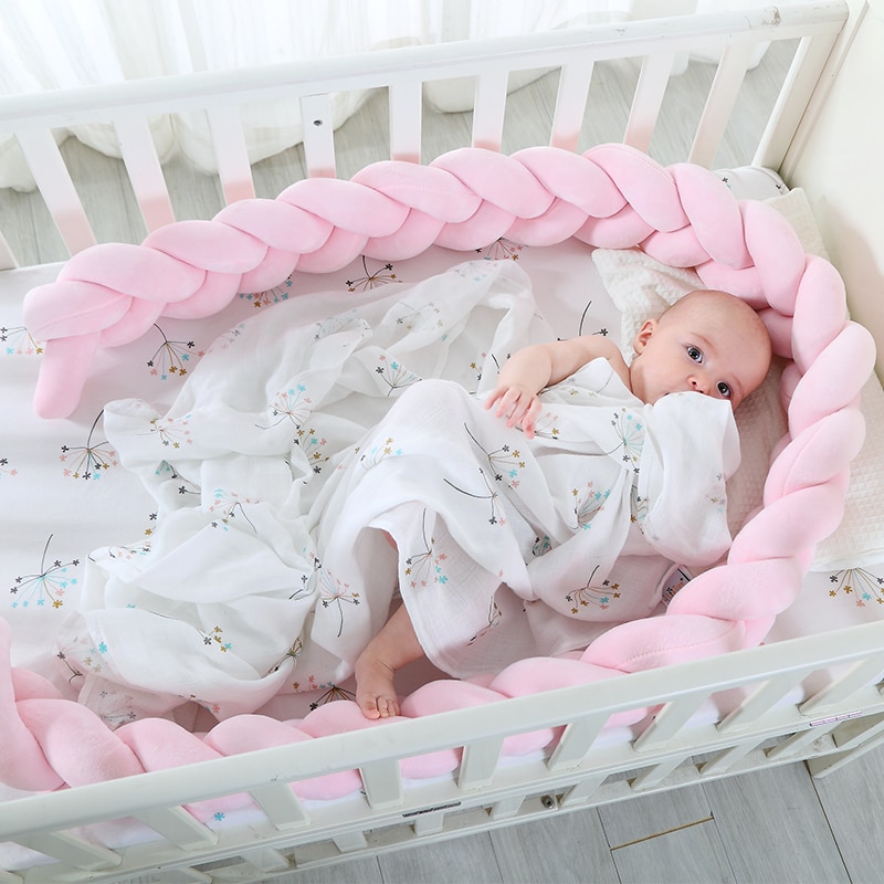 1 Pcs Mesh Crib Bumpers Breathable Star Crown Tree Cloud Baby Bedding Crib Liner Baby Cot Bed Around Protector