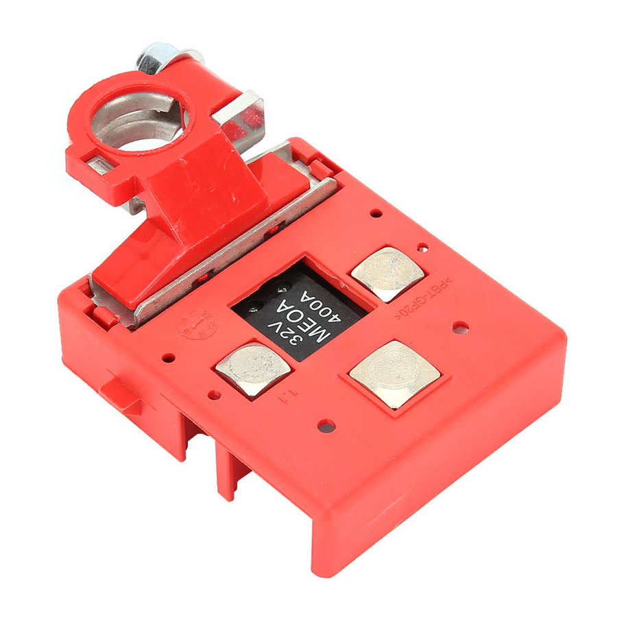 Car Battery Distribution Terminal Quick Release Pile Head Connector Car Accessories 32V 400A ABS + Metal