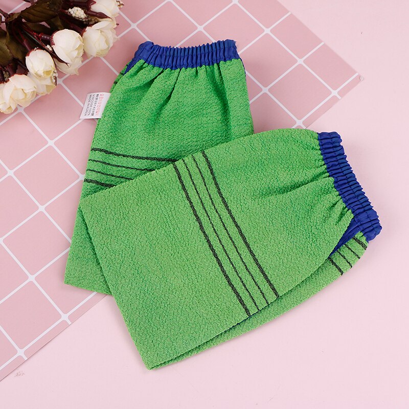 1Pcs Green Korea Hammam Scrub Mitt Magic Peeling Glove Exfoliating Tan Removal Mitt Bath Brushes