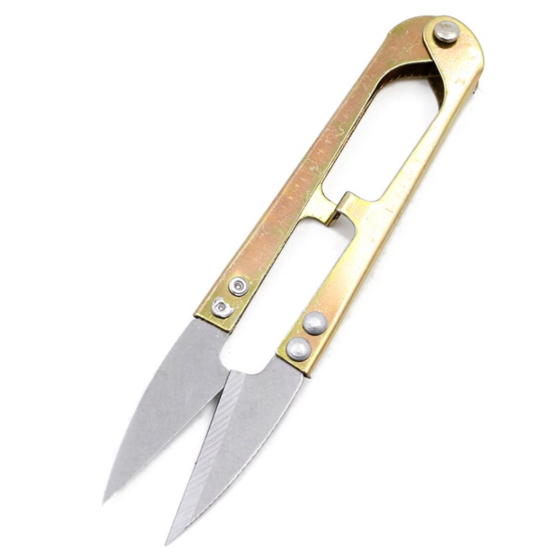 1Pcs Steel U Super-Sharp Shape Trimming Sewing Scissors For DIY Jewelry Making Cutter Wire Jewelry Tools